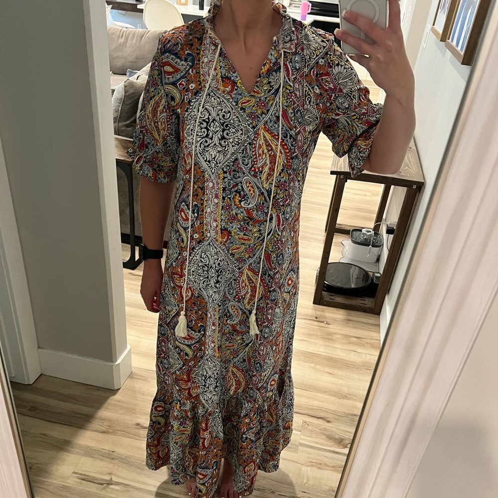 Fun pattern dress
